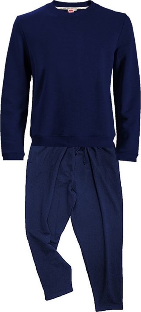 Übergrößen Schicker Jogginganzug HONEYMOON Marine 12XL