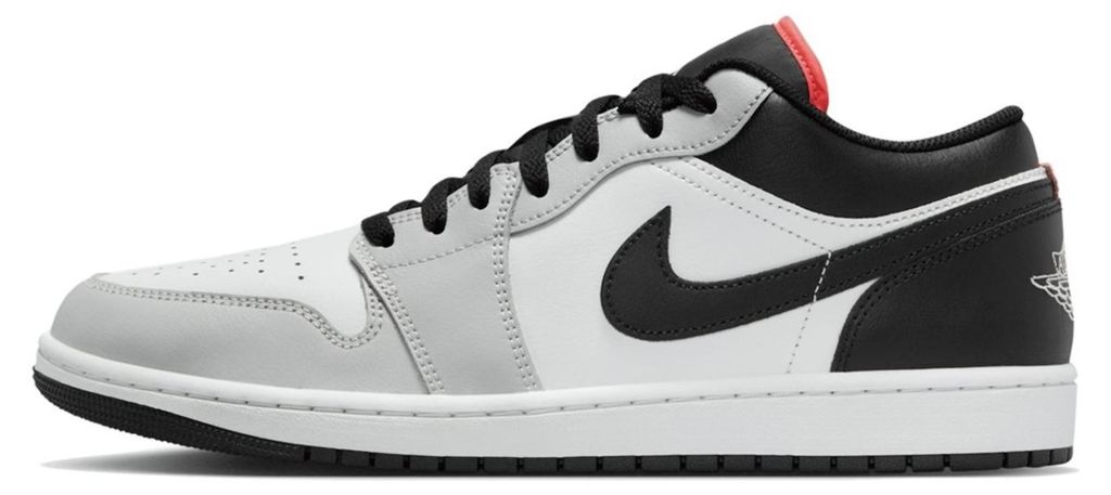 AIR JORDAN 1 Low - Herren Sneakers Schuhe Leder  553558-045 Produktbild 