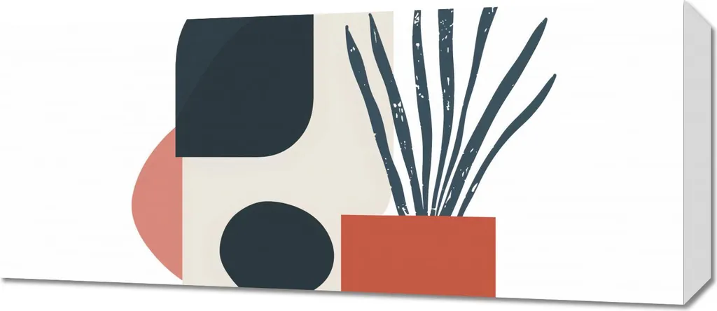 Quadro 70x30 cm Pensieri chiusi