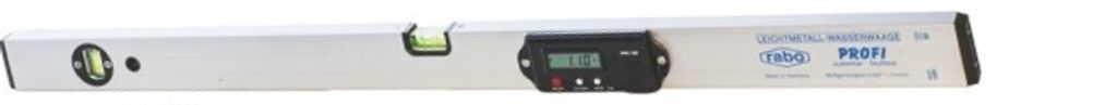 rabo elektronische Neigungswasserwaage justierbare und auswechselbare Libellen Länge 80cm