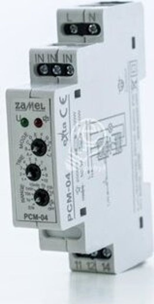 Multifunktions-Zeitrelais PCM-04 EXTA Zamel