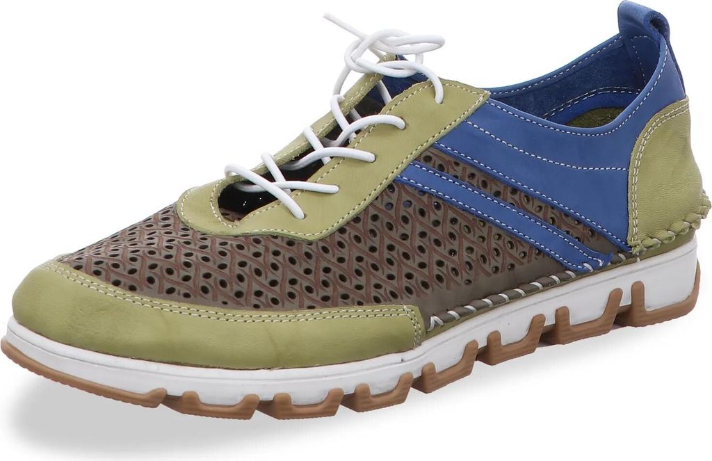 Gemini Damen Schnürschuh grün Größe 42