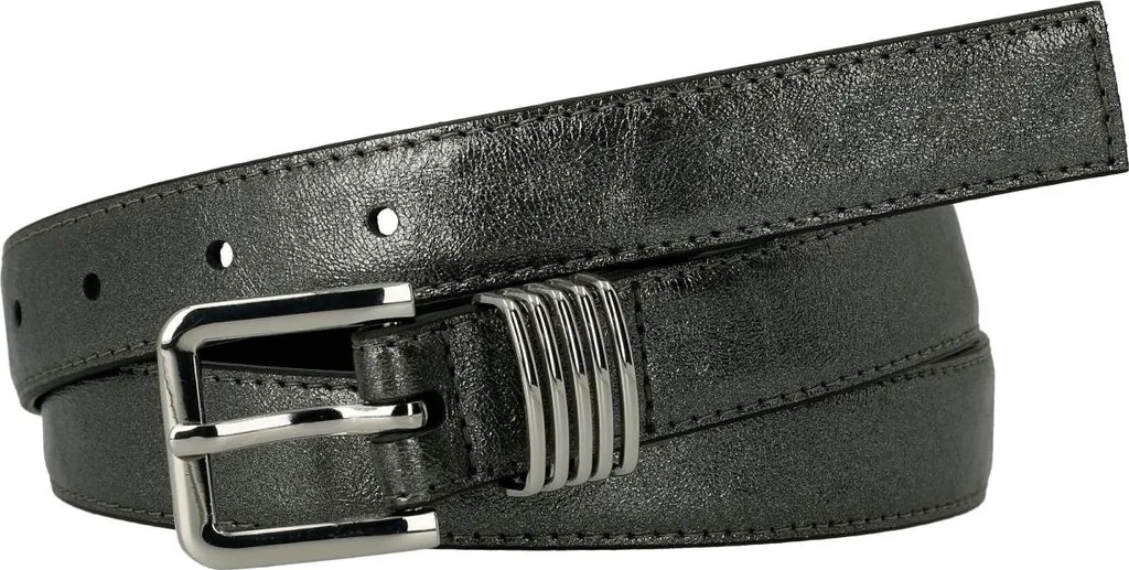 Cintura Tamaris donna - 160057 Cintura Odeya in pelle antracite (lunghezza: 110cm)--
