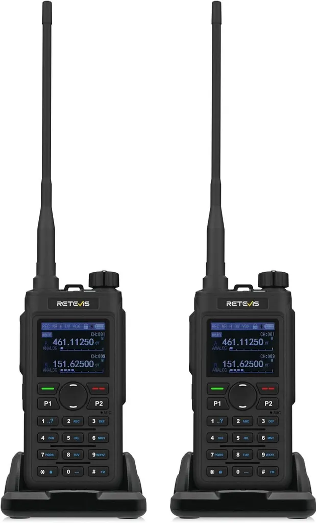 Retevis C62 Talkie-walkie bi-bande longue portée et haute performance UV