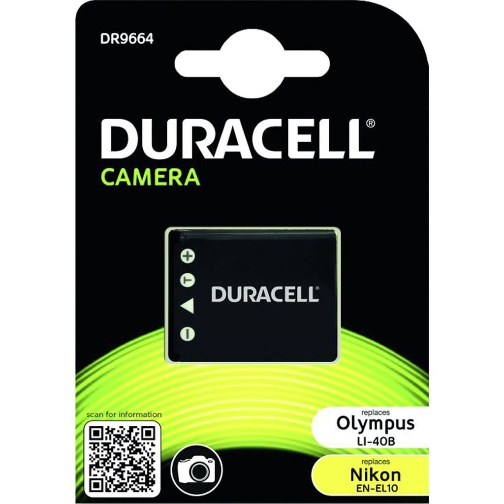 Duracell DR9664, 700 mAh, 3,7 V, Lithium-Ion (Li-Ion) Produktbild 