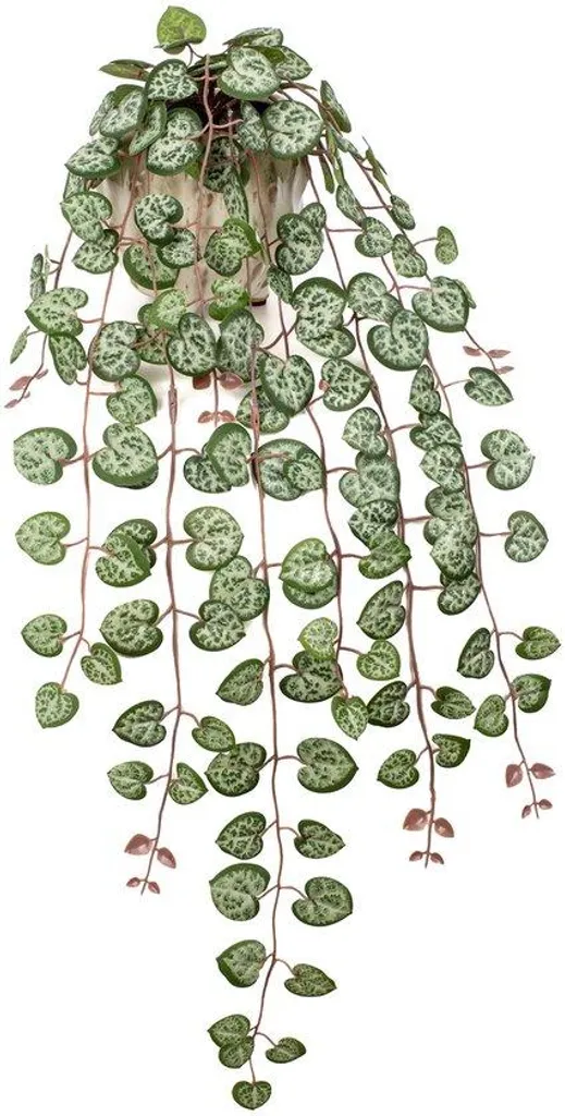 Petites plantes vertes artificielles pour étagère et bureau en céramique