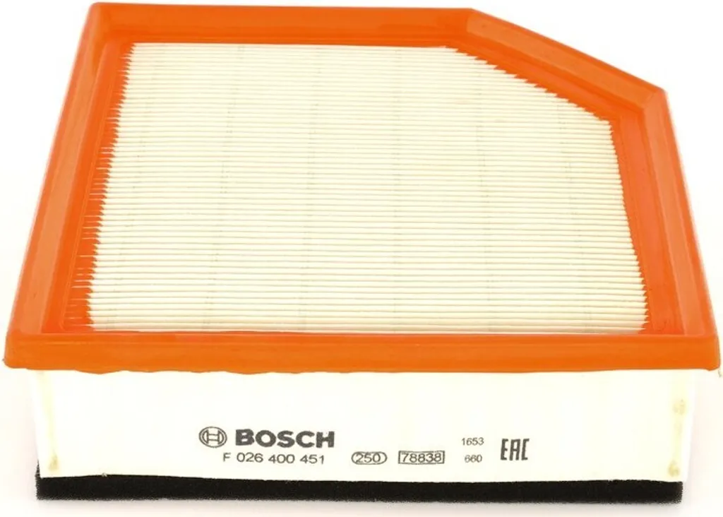 Filtre à air BOSCH F026400451 pour Volvo XC90 I 275 OE 30680293