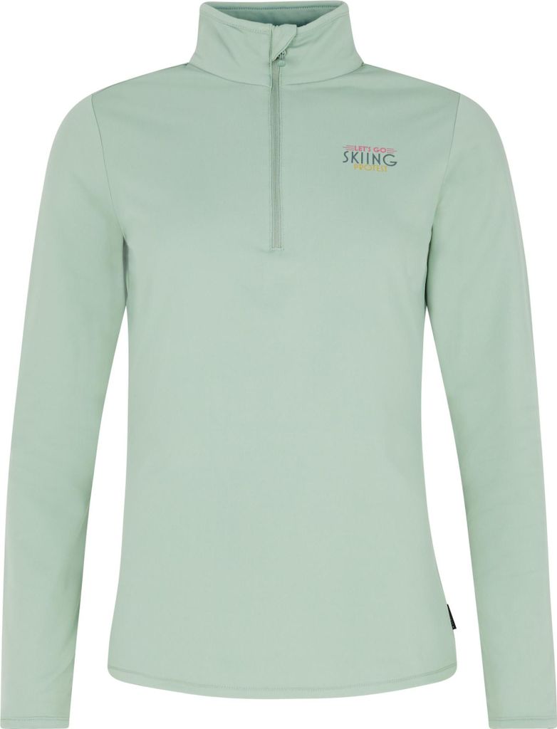 Protest PRTLUNAR 1/4 zip active top grün XXL/44