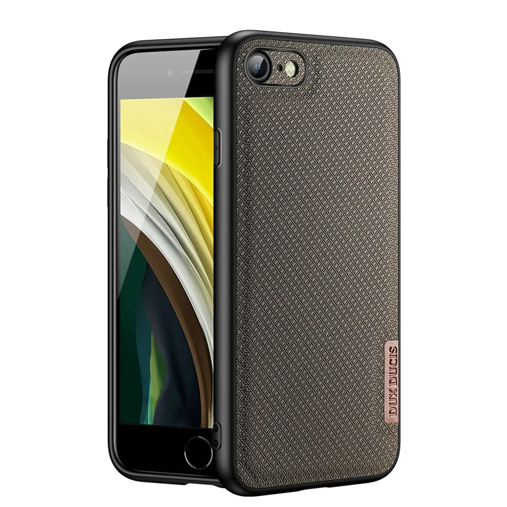 Recensione Custodia iPhone SE 2022 DUX DUCIS FINO - Tessuto e TPU