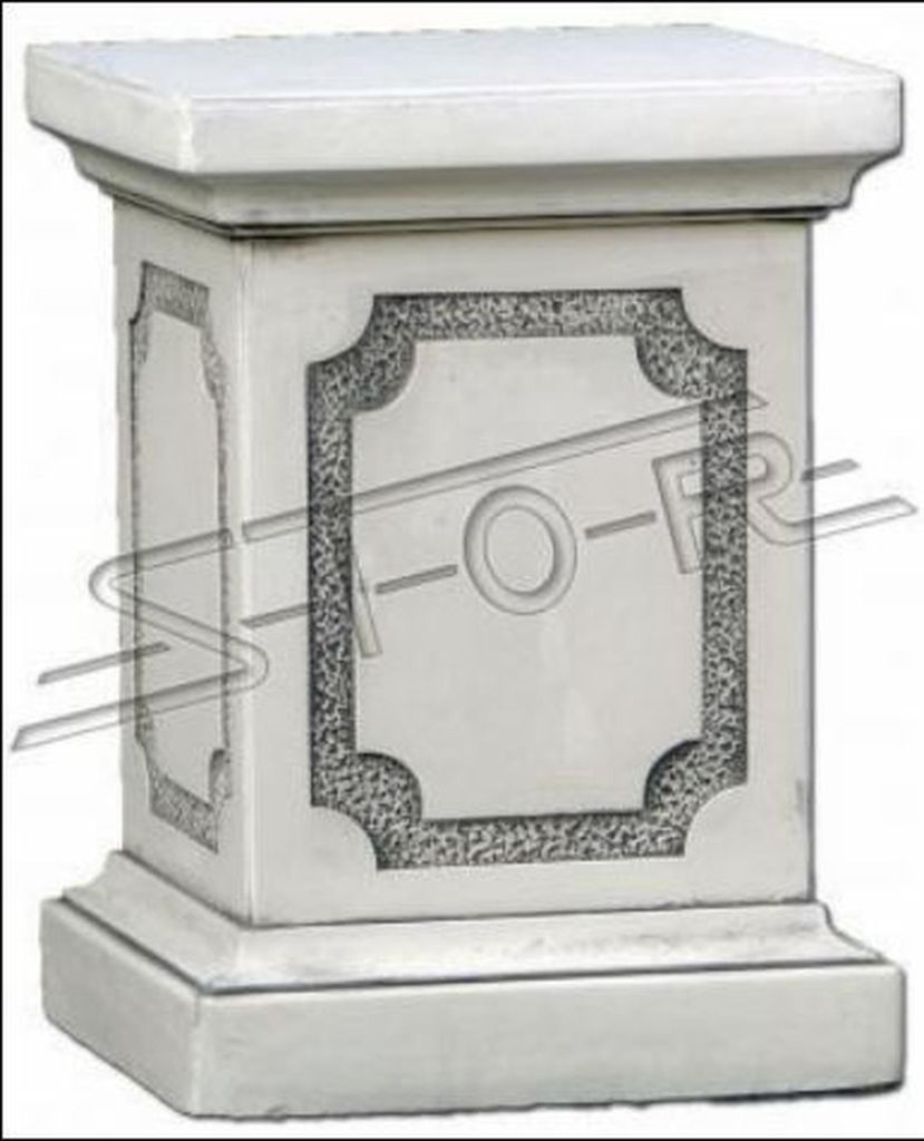 Sockel 63cm für Skulptur Design Figur Statue Garten Figuren Statuen Skulpturen