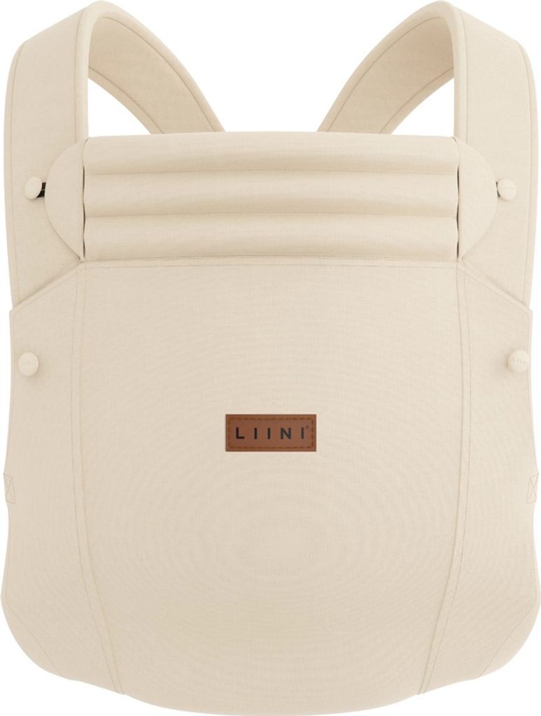 LIINI 0616663132059, Weiche Babytrage, Junge/Mädchen, 15 kg, Beige, Leinen