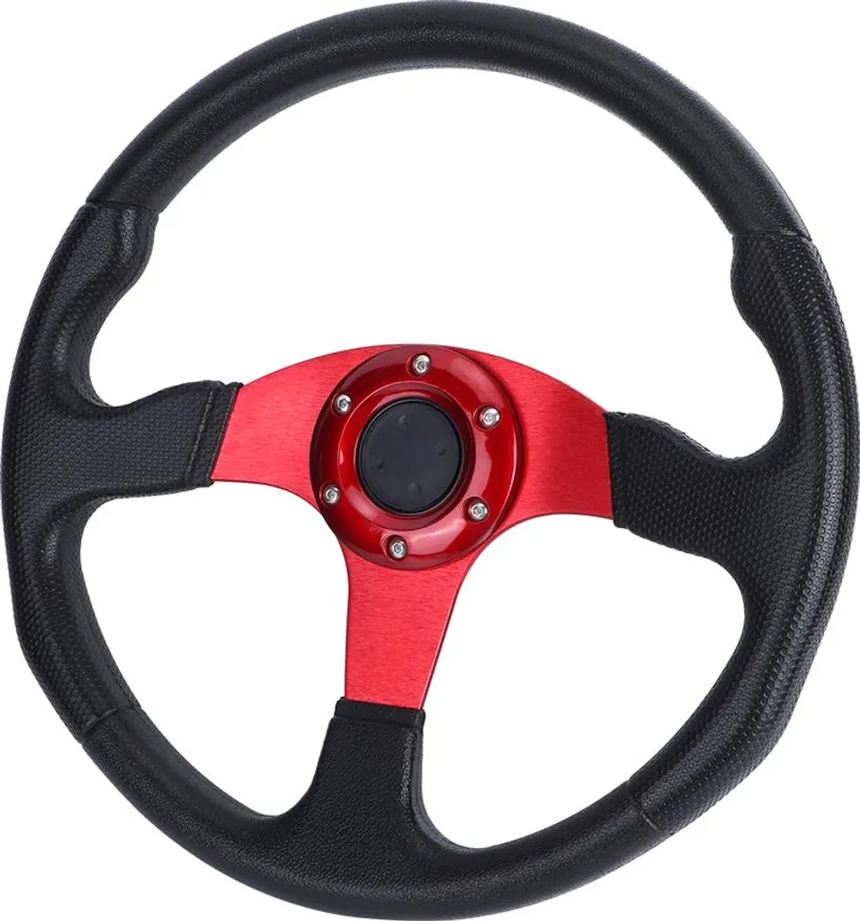 Volant de Course Universel 350 mm Tulipe pour Tuning et Sport Automobile