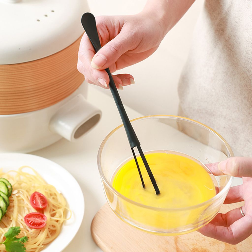 Schneebesen, Handrührgerät, 2-in-1-Schaumcreme-Maker, tragbarer Mixer, Mehrzweck-Eierquirl, Küchengerät zum Eierschlagen