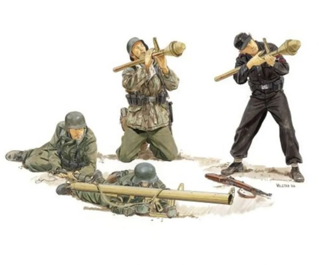 Figurines Ultra Détaillées 1:35 Dragon Chasseurs Front de l'Est