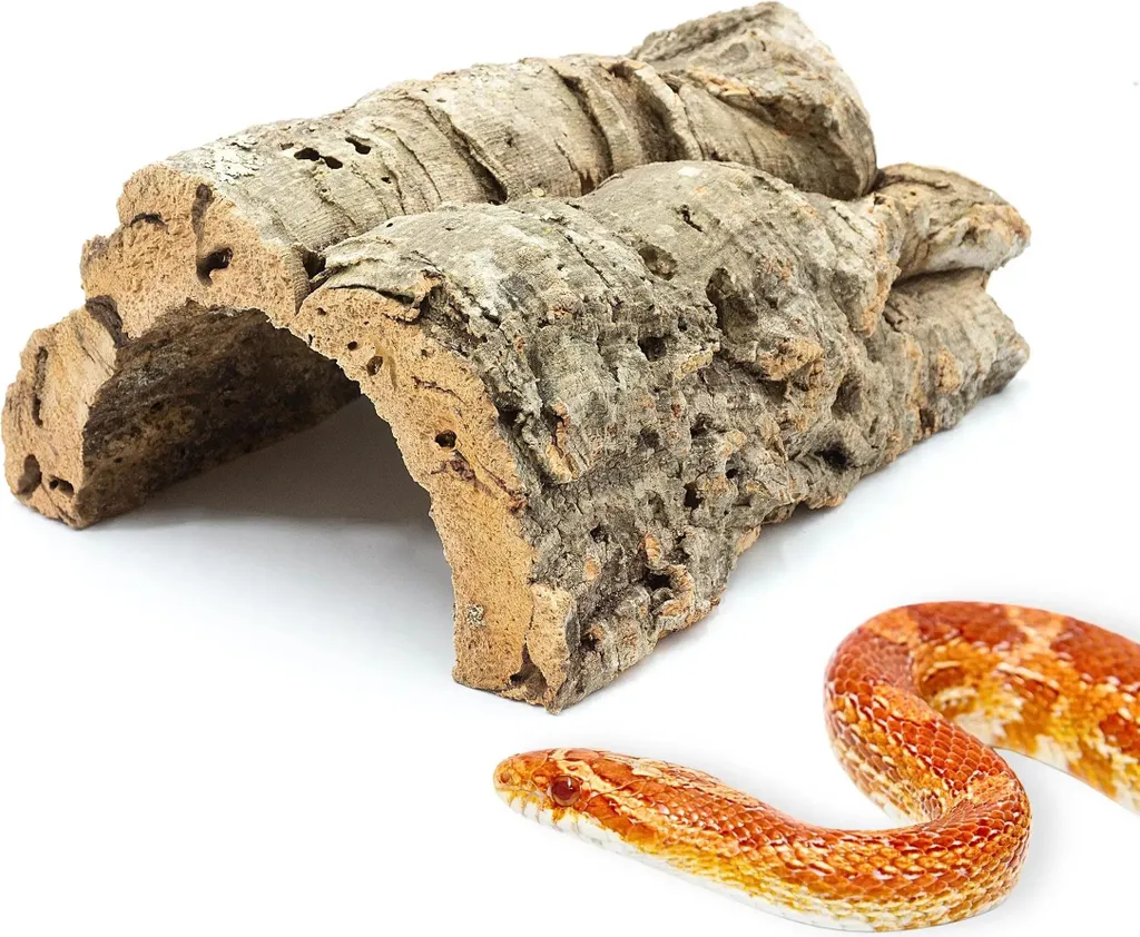 Abri pour Reptiles BioCork Cave M Grotte en Liège pour Terrarium