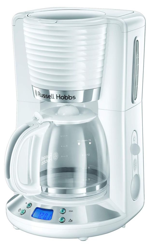 Russell Hobbs Filterkaffeemaschine Inspire, Weiß, 1,25 l, Produktbild 