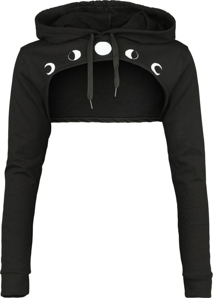Outer Vision Kapuzenpullover Damen Doris schwarz XL