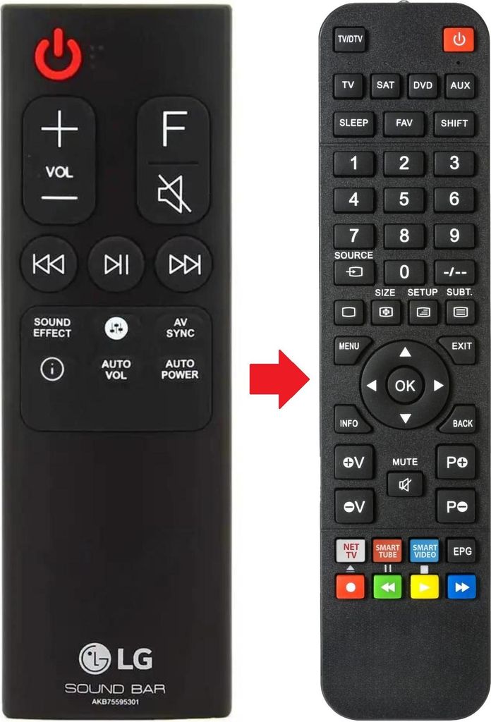 Fernbedienung passend für LG AKB75595301