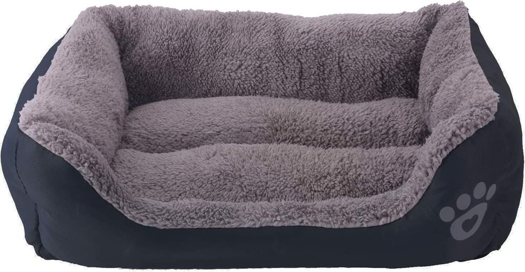 Haustier Katzenbett Kissen Weich Hundebett Warm Hundeschlafplatz Katzendecke Hundematratze Hundesofa Katzensofa 43*32cm