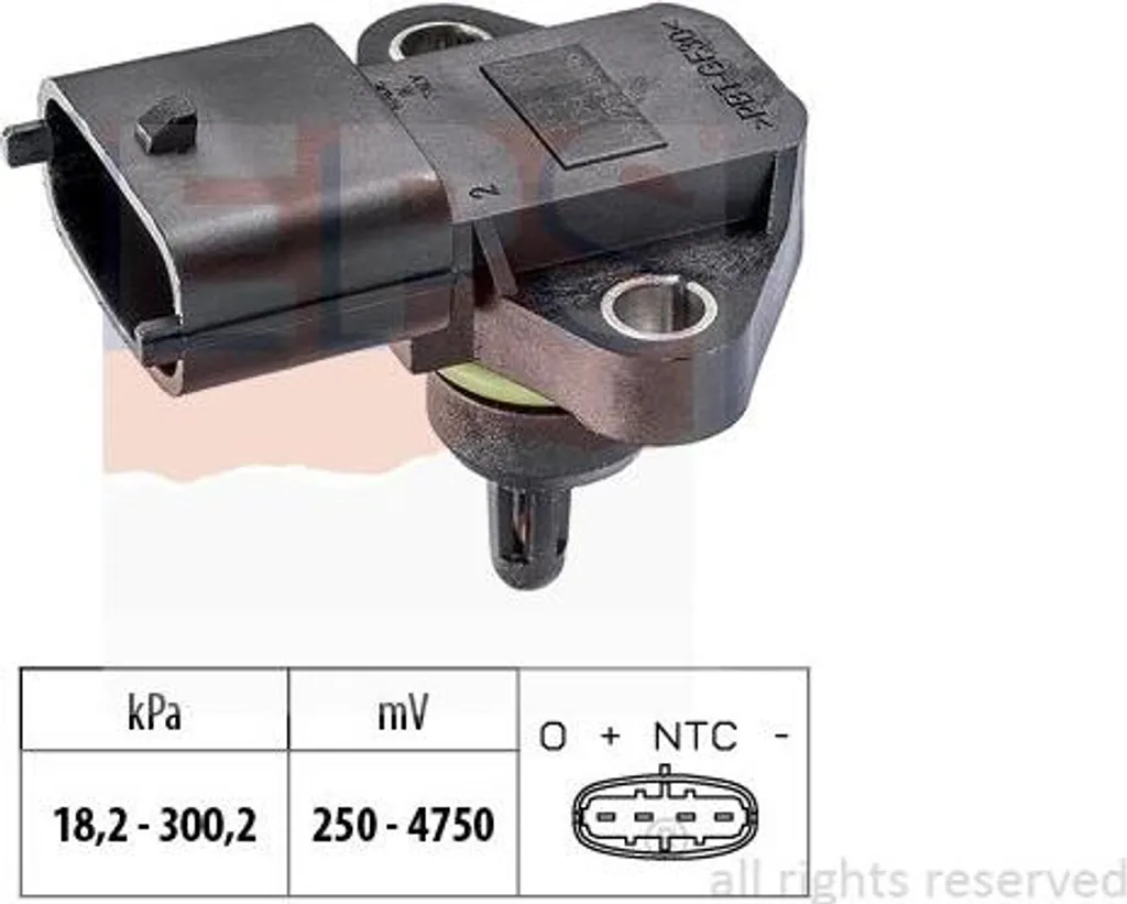Capteur de Pression OE 392002A650 Haute Précision - Réglage Altitude i20