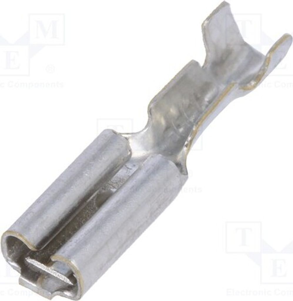 20x Verbinder: flach 0,8mm 2,8mm 0,2÷0,5mm2 weiblich unisoliert isoliert(nein)e Konn