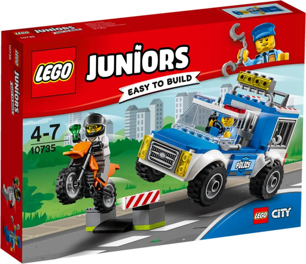 Lego Juniors 10735 Camion Police Facile à Construire avec Figurines