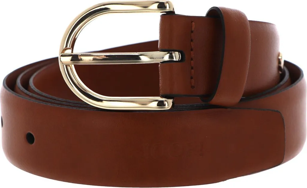 JOOP! Pelle cintura 3,0 CM Classic Women's Belt W110 Cognac marrone