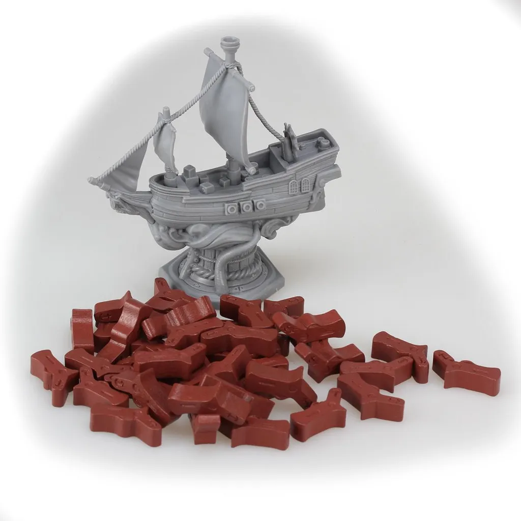 Jeu de Déduction Sociale Feed the Kraken - Version de Base Multilingue - 12