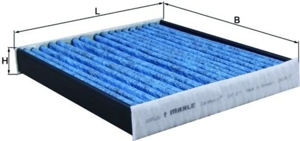 Filtre à pollen à charbon actif MAHLE LAO 227 pour Grand Scénic III JZ