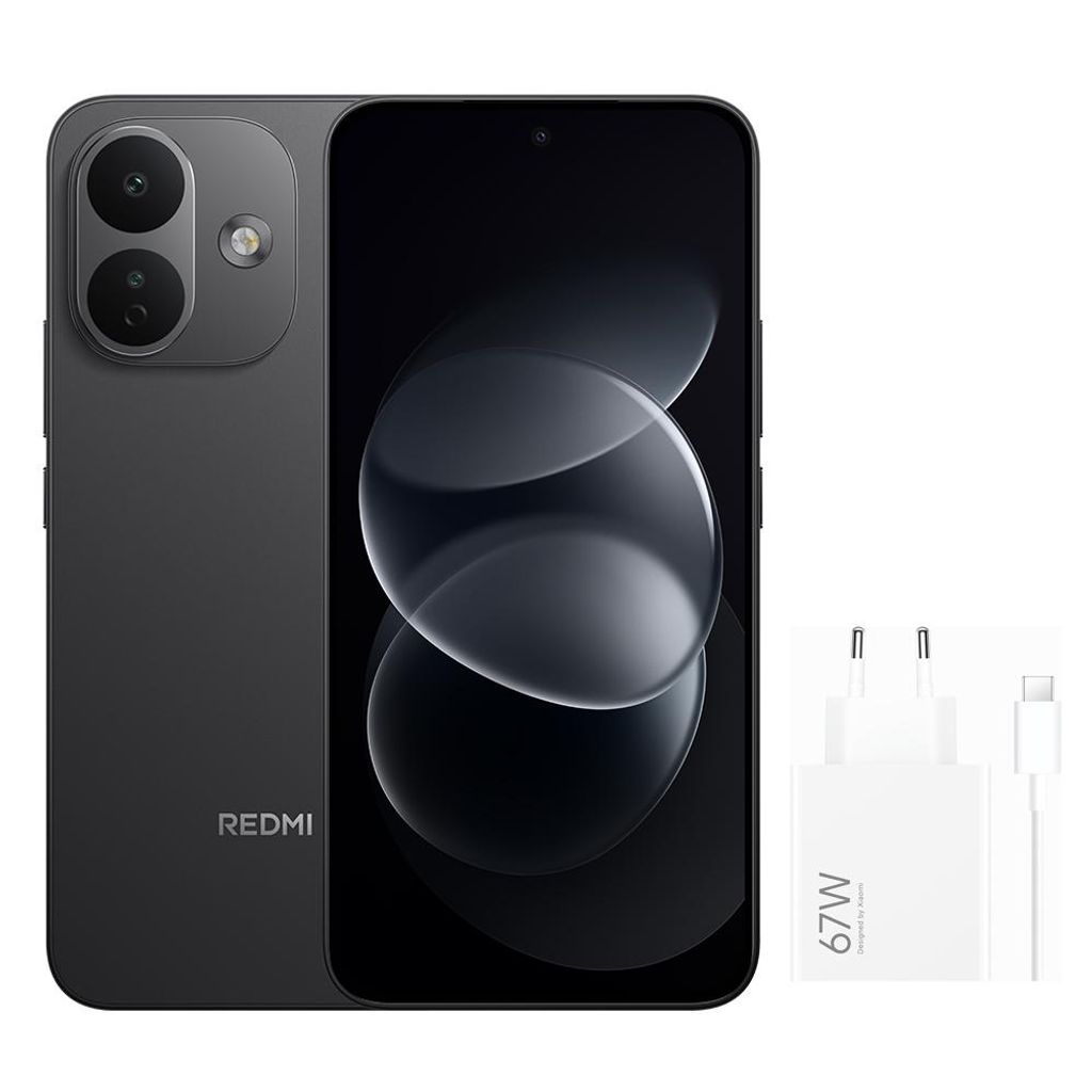 Smartfon Xiaomi Redmi Note 17 Pro 5G z ładowarką, czarny, Zdjęcie produktu 