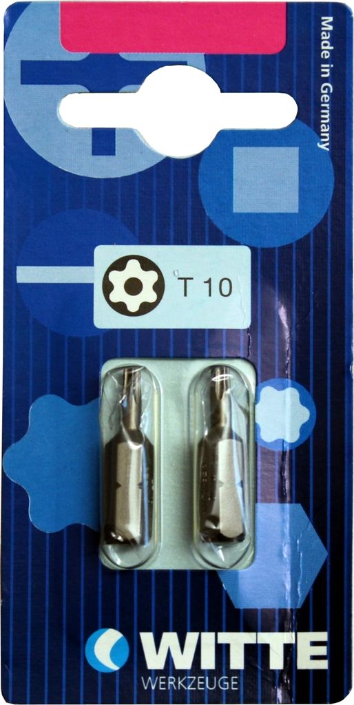 Schraubklinge / Bit 'Witte' TX-20 / Pck a 2 Stück