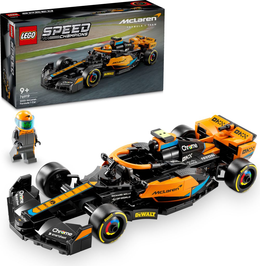 LEGO Speed Champions McLaren Formel 1 Rennwagen 2023, Produktbild 