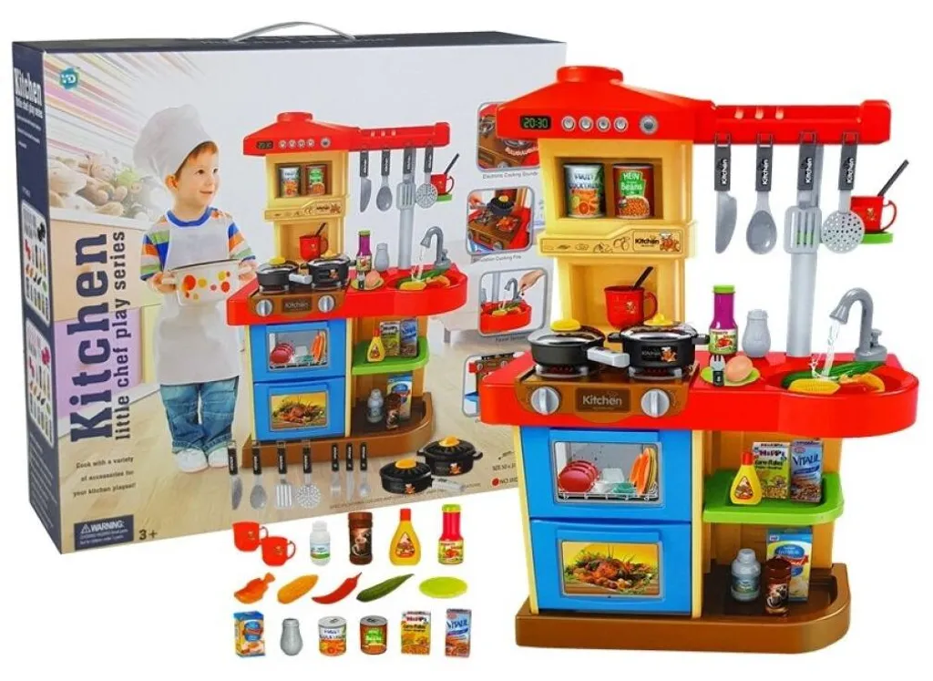 Cuisine pour tout-petits éducative avec sons et lumières - Pack Complet - 2
