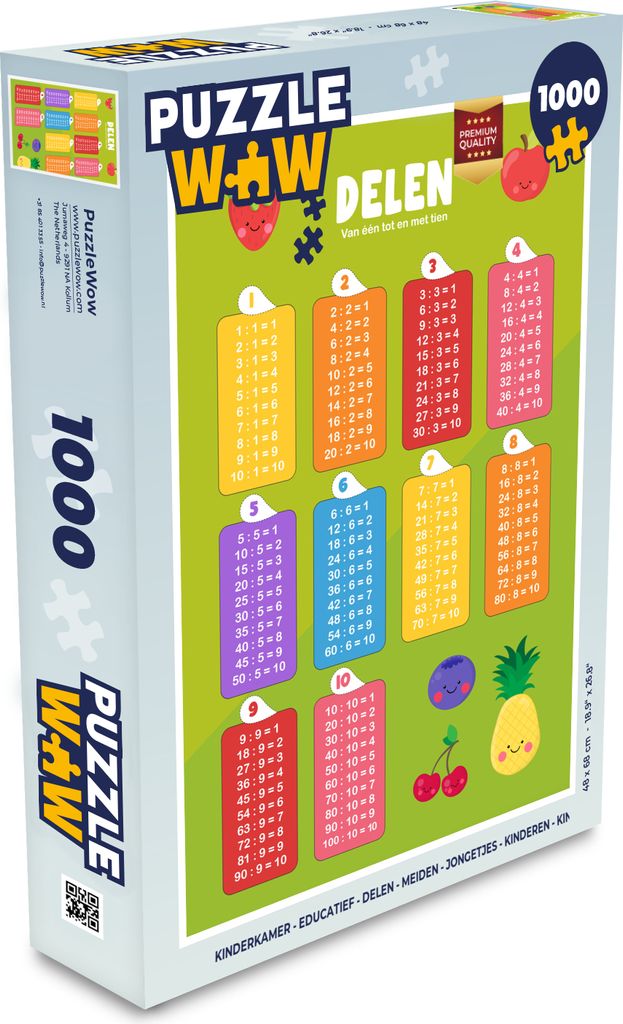 MuchoWow Puzzle 1000 Teile Kinderzimmer - Pädagogisch - Teile - Mädchen - Kinder - Kinder - Kinder - Spielzeug - Alt und Jung - Spiele - Puzzeln
