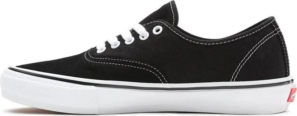Vans Skate Authentic Noir/Blanc 42,5 - Chaussures de Skate Durables - 3