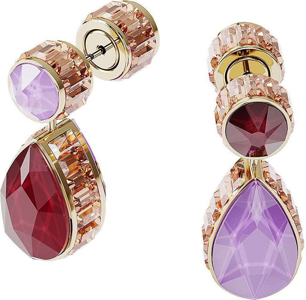 Ohrringen   Anhänger Swarovski Gold   Kollektion Orbita - Produktbild 