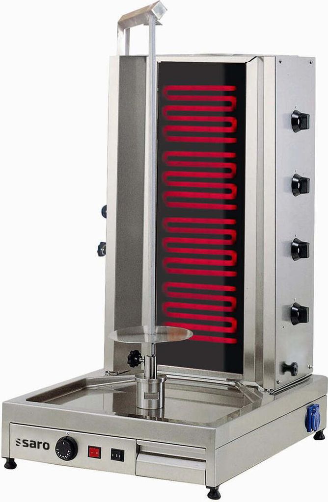 SARO Döner- / Gyrosgrill Elektro für 80kg Fleisch Modell ED4