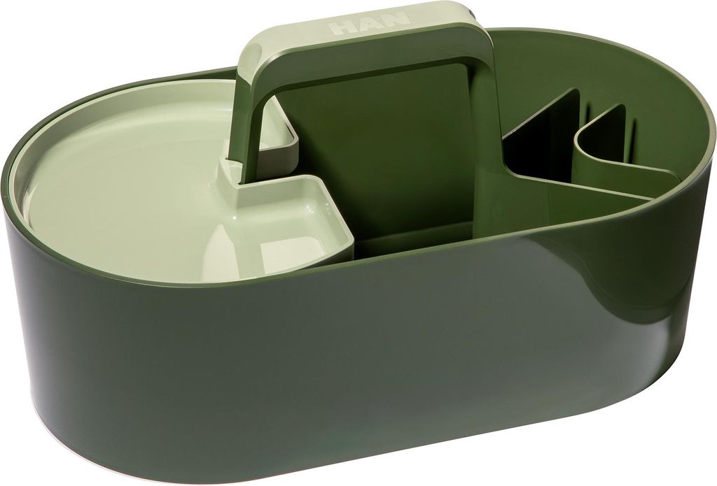 HAN Toolbox LOFT 1200-40, Acrylnitril-Butadien-Styrol (ABS), Kunststoff, Grün, 340 x 187 x 188 mm, 340 mm, 187 mm, 188 mm