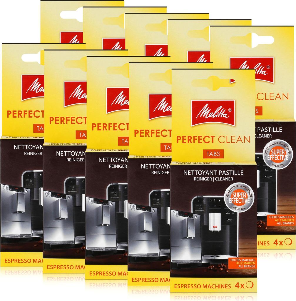 Melitta Perfect Clean Espresso Machines ReinigungsTabs Produktbild 