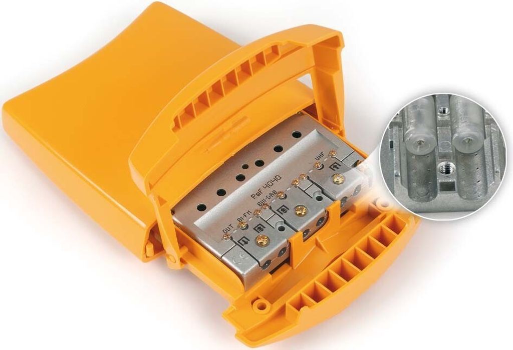 TELEVES Einschleusweiche 3 in 1-UKW/VHF/UHF ESW34ULTE