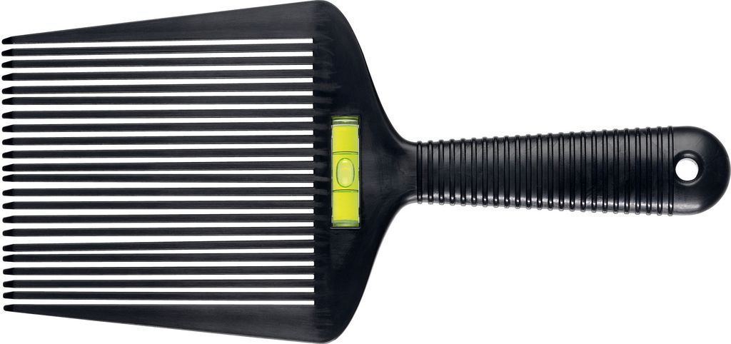 Comair Flattopper m. Wasserwaage Comair Straight cut comb Produktbild 