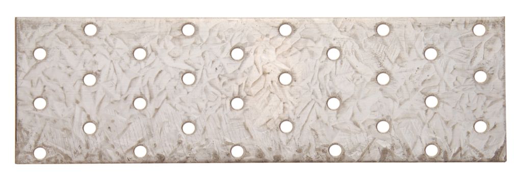 KRAFTMANN 80785 Plaque perforée en acier, 200 x 60 mm Image du produit 