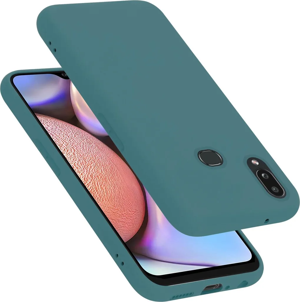 Cover Samsung M01s / A10s Cadorabo Verde in TPU Soft Touch