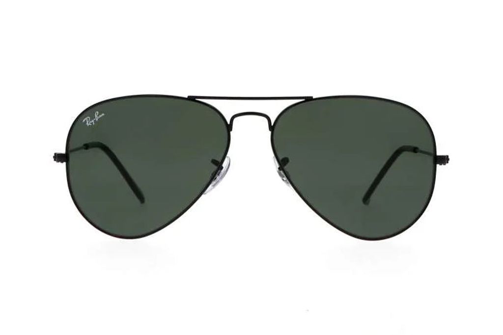 Ray Ban RB3025 L2823 M Aviator Black/ Green Obrázek produktu 
