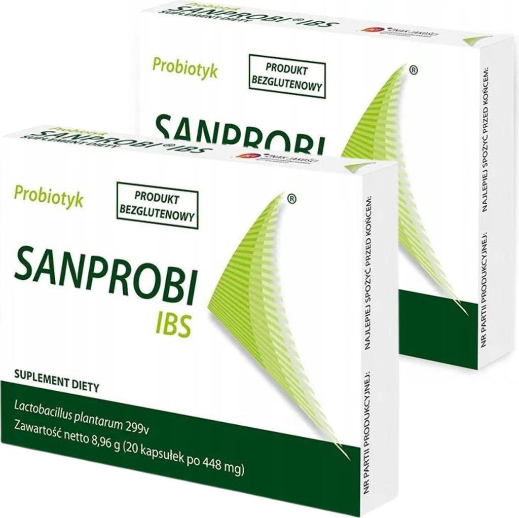 SANPROBI IBS (probiotique) 2 x 20 gélules Image du produit 