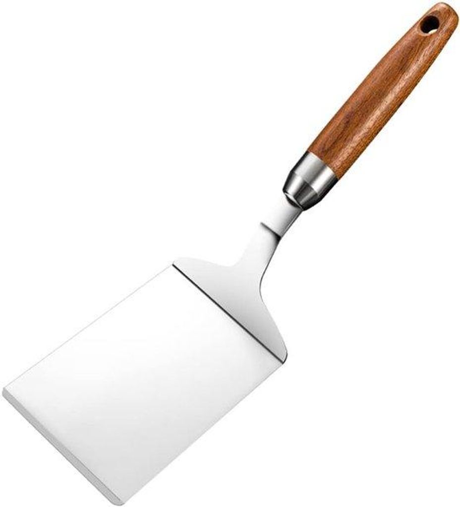 Edelstahl-Pfannenwender für Pfannkuchen, Grill und Plancha