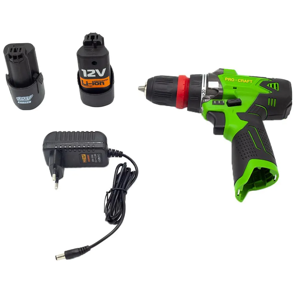 Perceuse visseuse 12V Procraft PA12DFR avec Batterie Lithium et DFR - 9