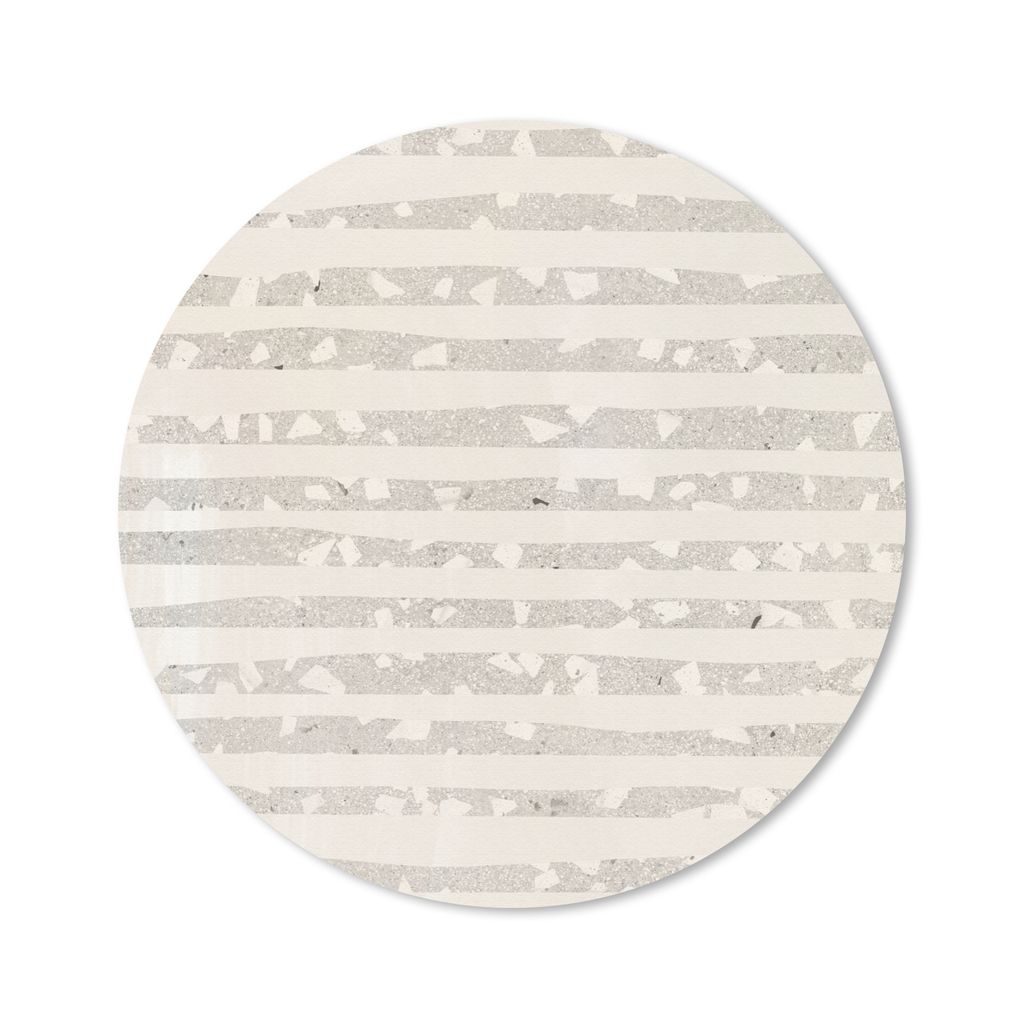 MuchoWow Mauspad Mousepad Terrazzo - Terrasse - Pastell 50x50 cm - Mousepads - Maus Mat - Pad - Mausunterlage - Vinyl