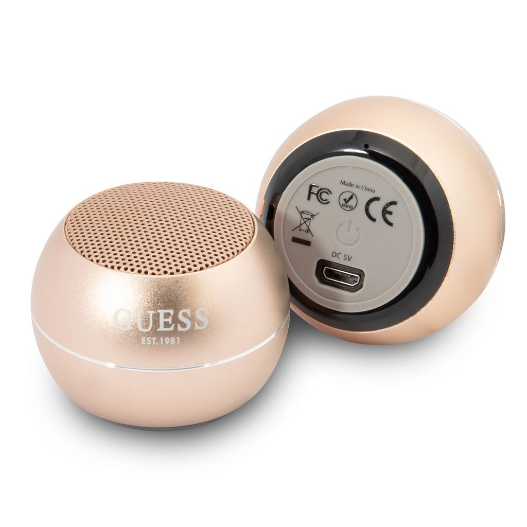 Guess mini reproduktor Bluetooth - zlatý Obrázek produktu 