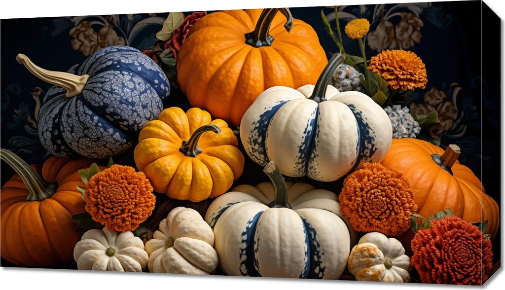 Bild 70x40cm Herbstlicher Reichtum